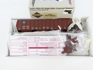 HO Scale PROTO 2000 Kit #21852 ATSF Santa Fe 3-Bay Covered Hopper #308085