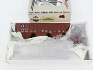 HO Scale PROTO 2000 Kit #21852 ATSF Santa Fe 3-Bay Covered Hopper #308085