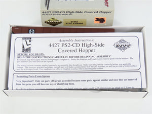 HO Scale PROTO 2000 Kit #21852 ATSF Santa Fe 3-Bay Covered Hopper #308486