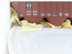 HO Scale PROTO 2000 Kit #21852 ATSF Santa Fe 3-Bay Covered Hopper #308486