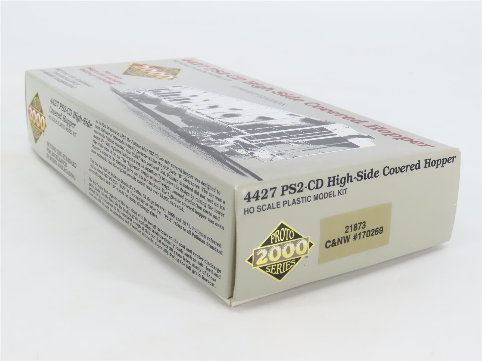 HO Scale PROTO 2000 Kit #21873 C&NW Chicago & North Western 3-Bay Hopper #170269