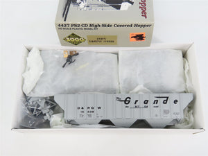 HO Scale PROTO 2000 Kit #21855 D&RGW Rio Grande 3-Bay Covered Hopper #15328