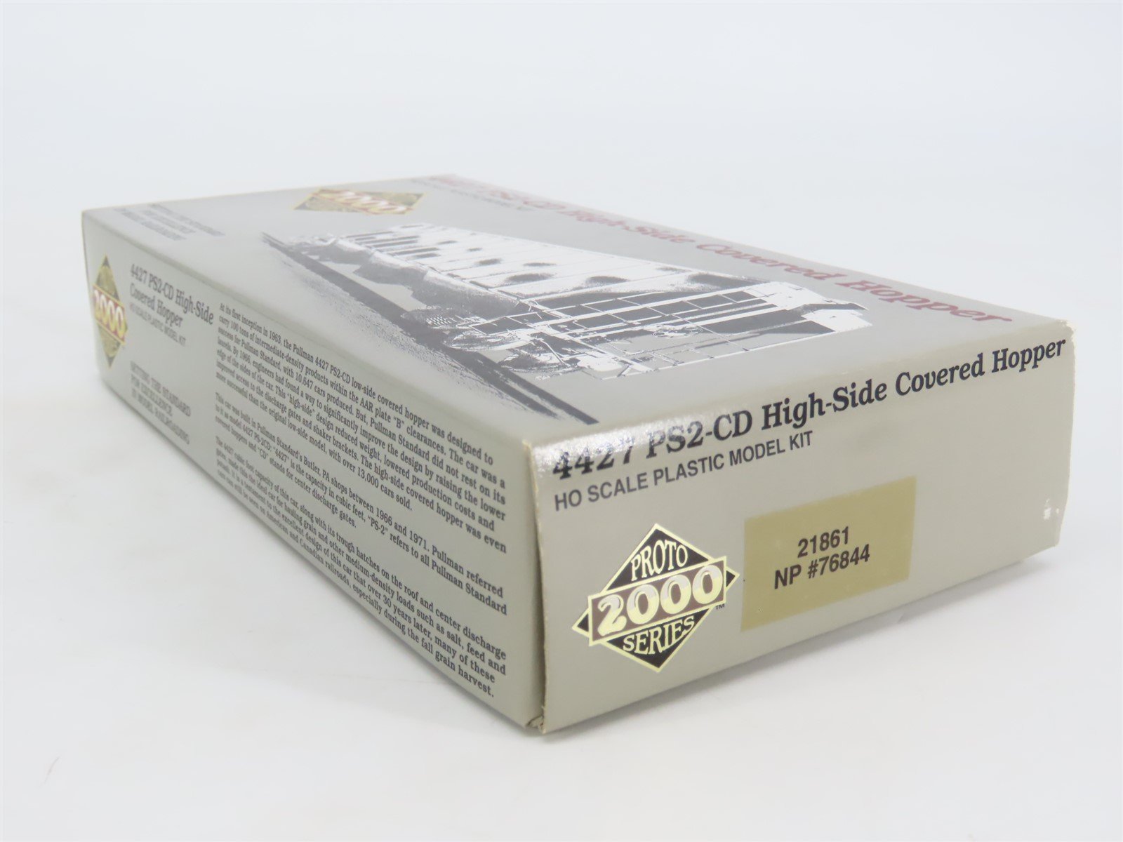 HO Scale PROTO 2000 Kit #21861 NP Northern Pacific 3-Bay Covered Hopper #76844