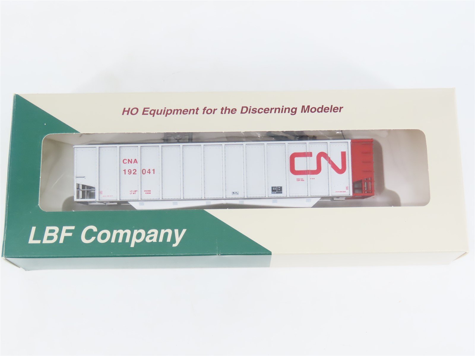 HO Scale LBF Kit #1603 CNA Canadian National Trinity Aluminator Hopper #192041
