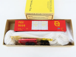 HO Scale Details West Kit BC-515 FEC Florida East Coast 52' Box Car #5035