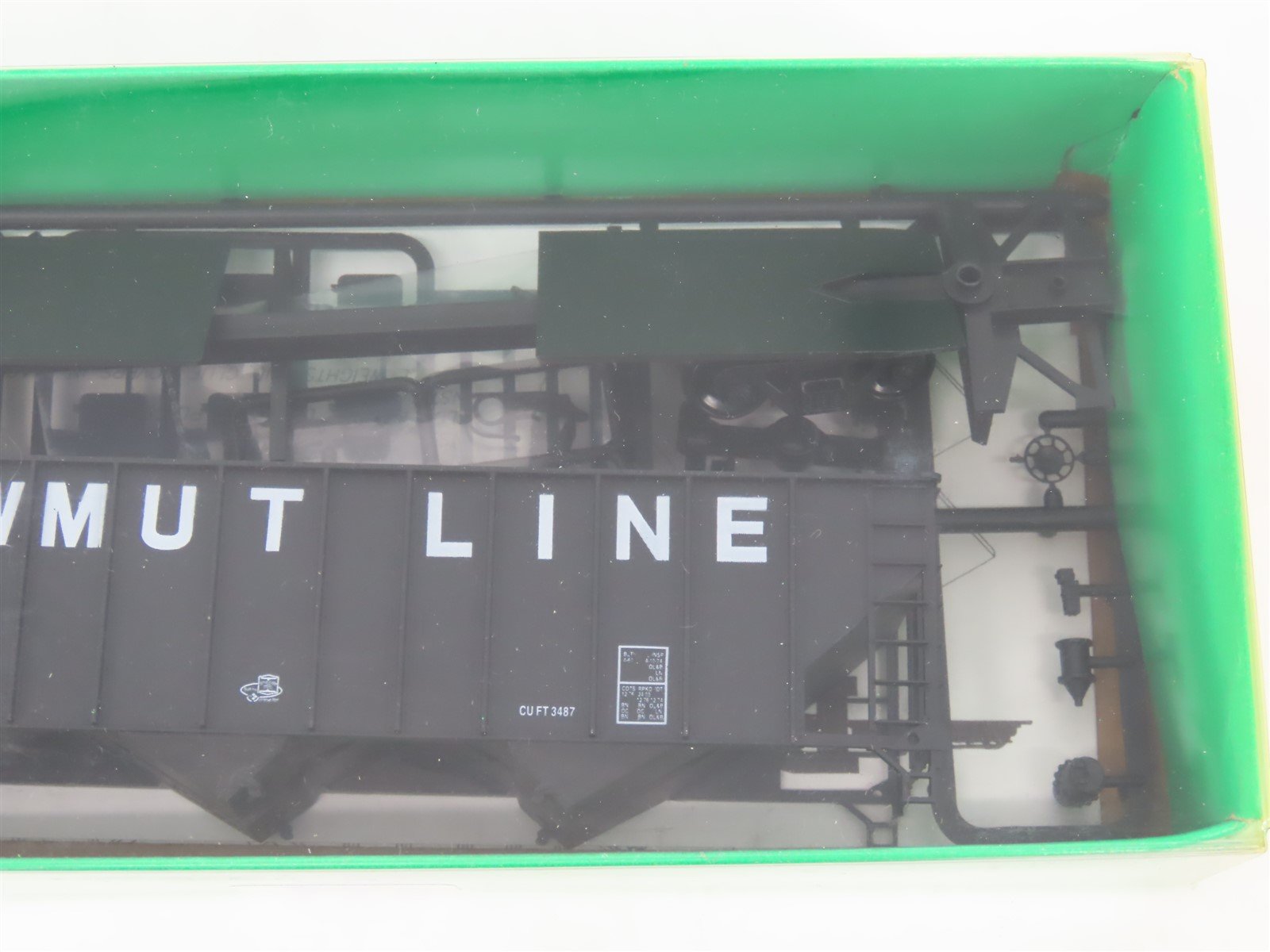 HO Scale Bowser Kit #55106 P&S Shawmut Line 3-Bay Open Hopper #217 - Sealed