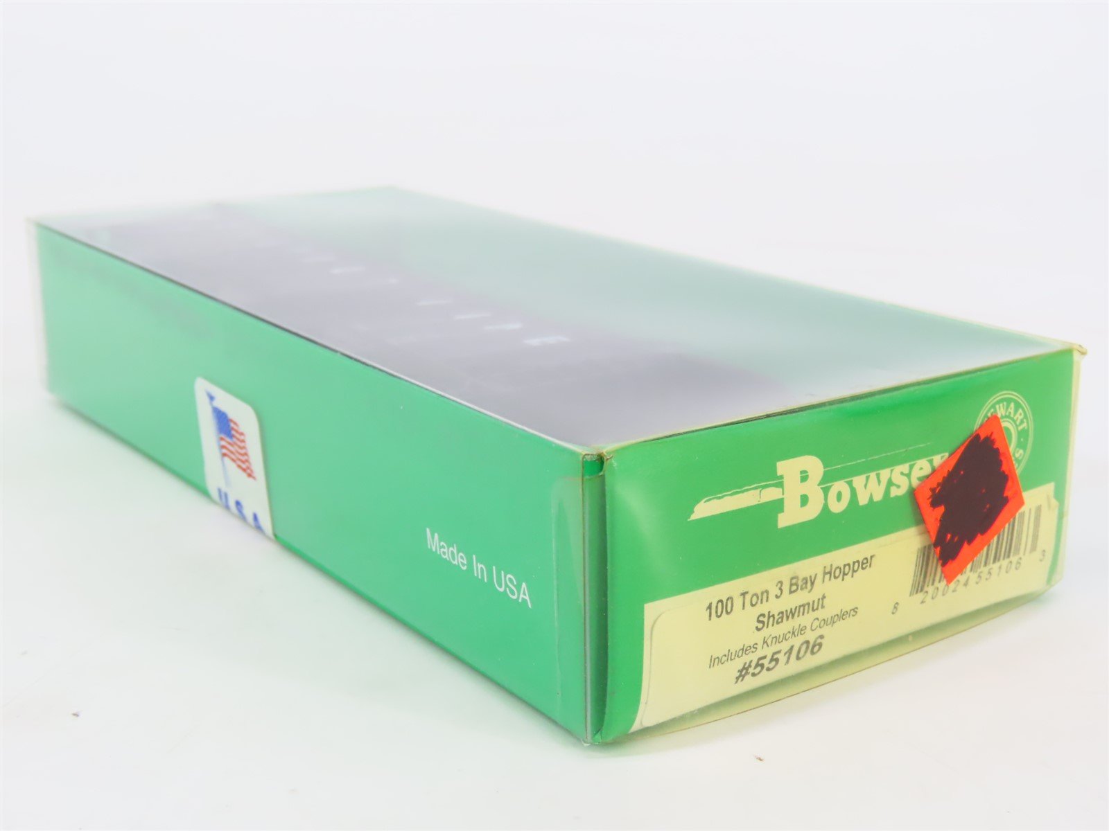 HO Scale Bowser Kit #55106 P&S Shawmut Line 3-Bay Open Hopper #217 - Sealed