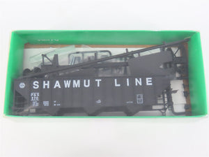 HO Scale Bowser Kit #55106 P&S Shawmut Line 3-Bay Open Hopper #270 - Sealed