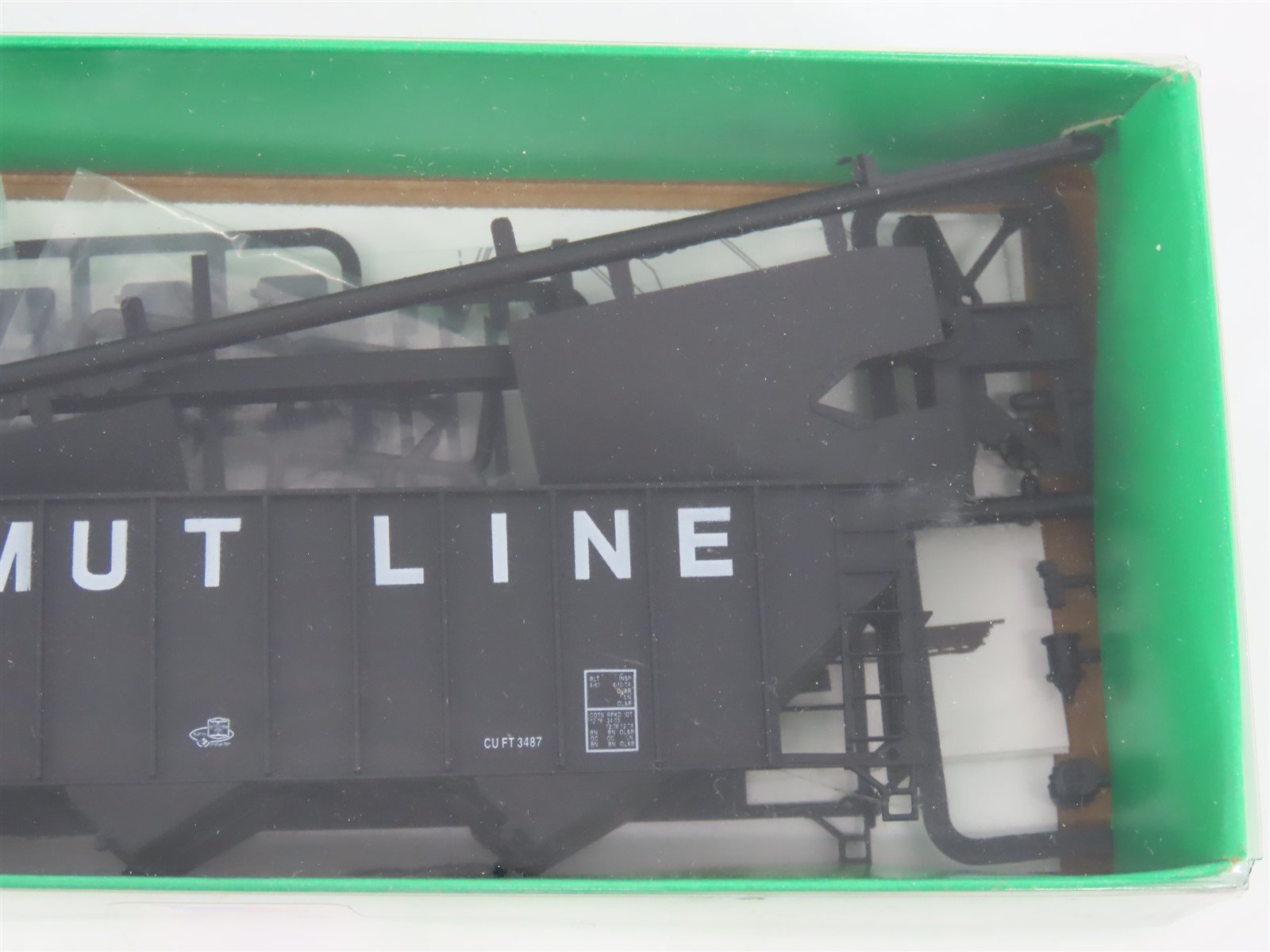 HO Scale Bowser Kit #55106 P&S Shawmut Line 3-Bay Open Hopper #270 - Sealed