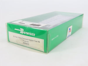 HO Scale Bowser Kit #55847 VGN Virginian 2-Bay Covered Hopper #6008 - Sealed