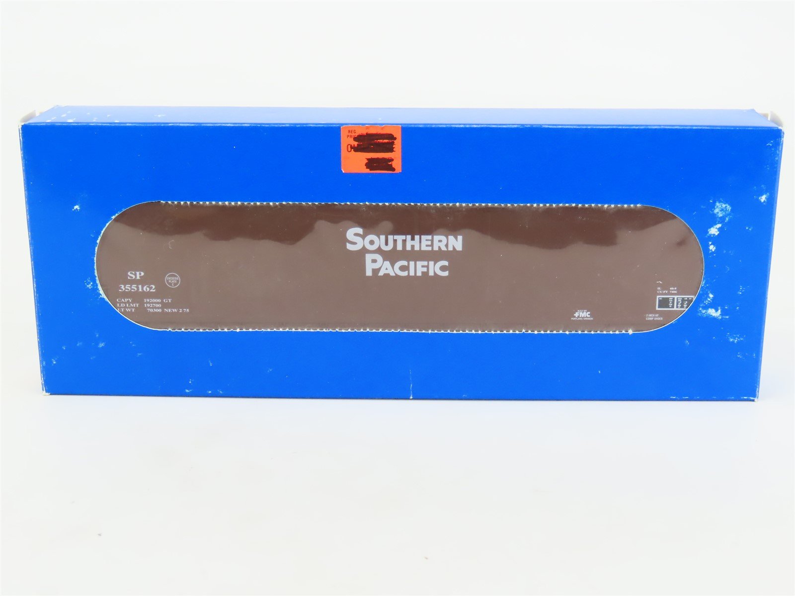 HO Scale E&C Shops Kit 0101 SP Southern Pacific 62' Woodchip Hopper #355162