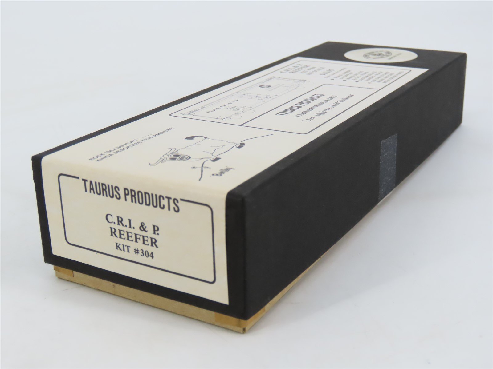 HO Scale Taurus Products Wood Kit #304 RI Rock Island CRI&P Reefer