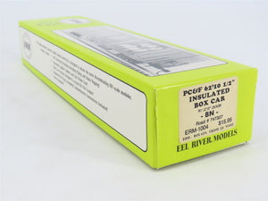 HO Scale Eel River Models Kit ERM-1004 BN Burlington Northern Box Car #747307