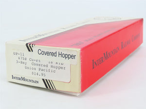 HO Scale InterMountain Kit UP-11 UP Union Pacific 3-Bay Covered Hopper #74899