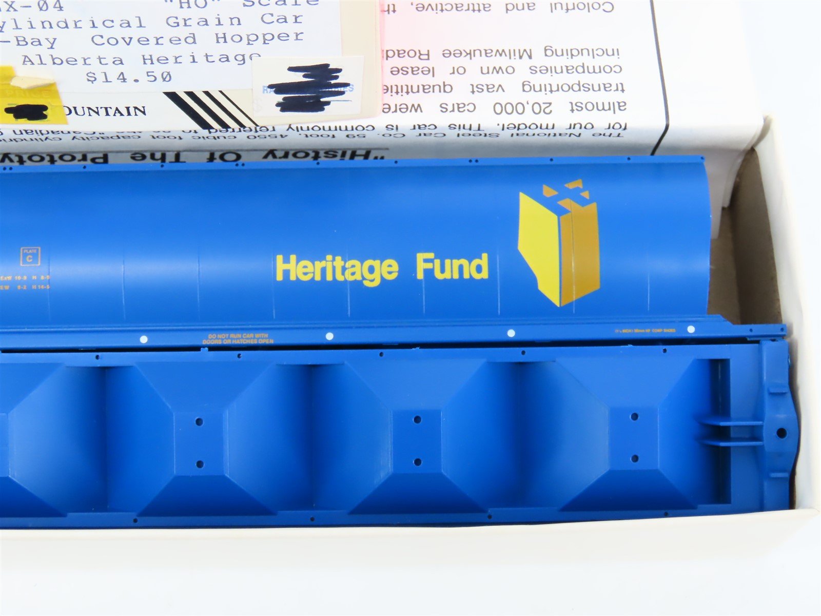 HO Scale InterMountain Kit ALNX-04 ALNX Heritage Fund 4-Bay Hopper #396300