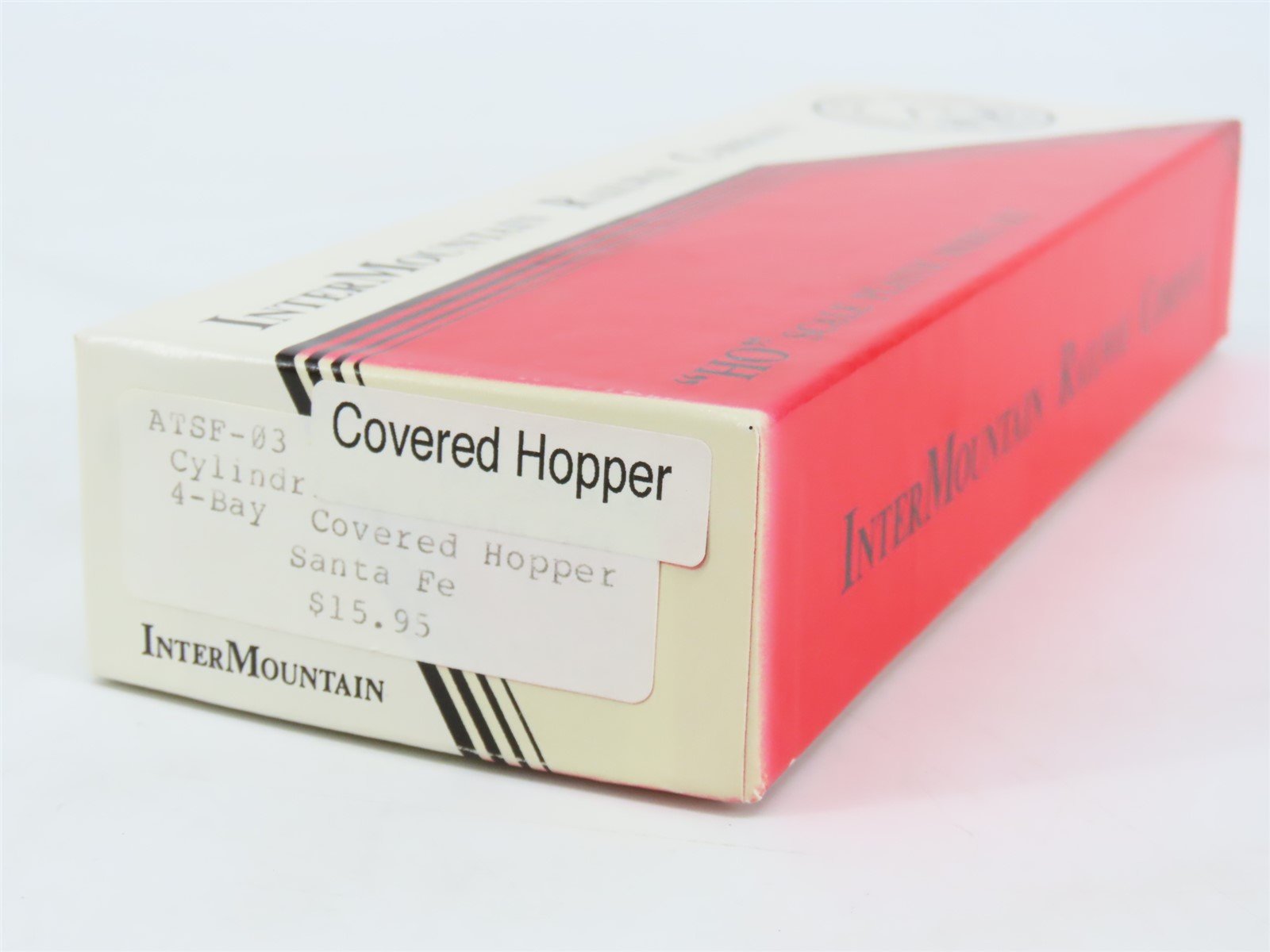 HO Scale InterMountain Kit ATSF-03 ATSF Santa Fe 4-Bay Covered Hopper #313989