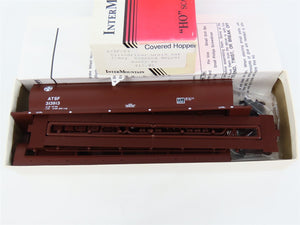 HO Scale InterMountain Kit ATSF-04 ATSF Santa Fe 4-Bay Covered Hopper #313913