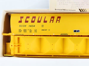 HO Scale InterMountain Kit SCOX-01 SCOX Scoular 4-Bay Covered Grain Hopper #1404