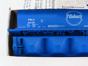 HO Scale InterMountain Kit PBLX-06 PBLX Pillsbury 4-Bay Covered Hopper #20159