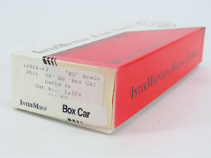 HO Scale InterMountain Kit 40908-03 ATSF Santa Fe 50' Single Door Box Car #12554