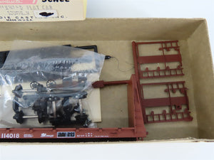 HO Scale Roundhouse Kit 1305 SOU Southern Railway 60' Bulkhead Flat Car #114018