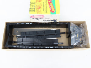 HO Scale Roundhouse MDC Kit 13001 CP Canadian Pacific 60' Flat Car 2-Pack