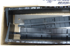 HO Scale Roundhouse MDC Kit 13001 CP Canadian Pacific 60' Flat Car 2-Pack