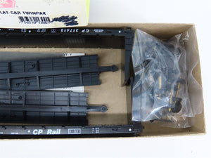HO Scale Roundhouse MDC Kit 13001 CP Canadian Pacific 60' Flat Car 2-Pack
