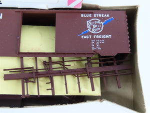 HO Scale McKean Models Kit 713 SSW Cotton Belt Route Blue Streak Box Car #35273