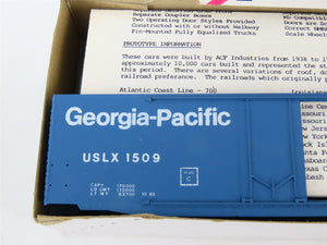 HO Scale McKean Models Kit #1102 USLX Georgia Pacific 50' Box Car #1509