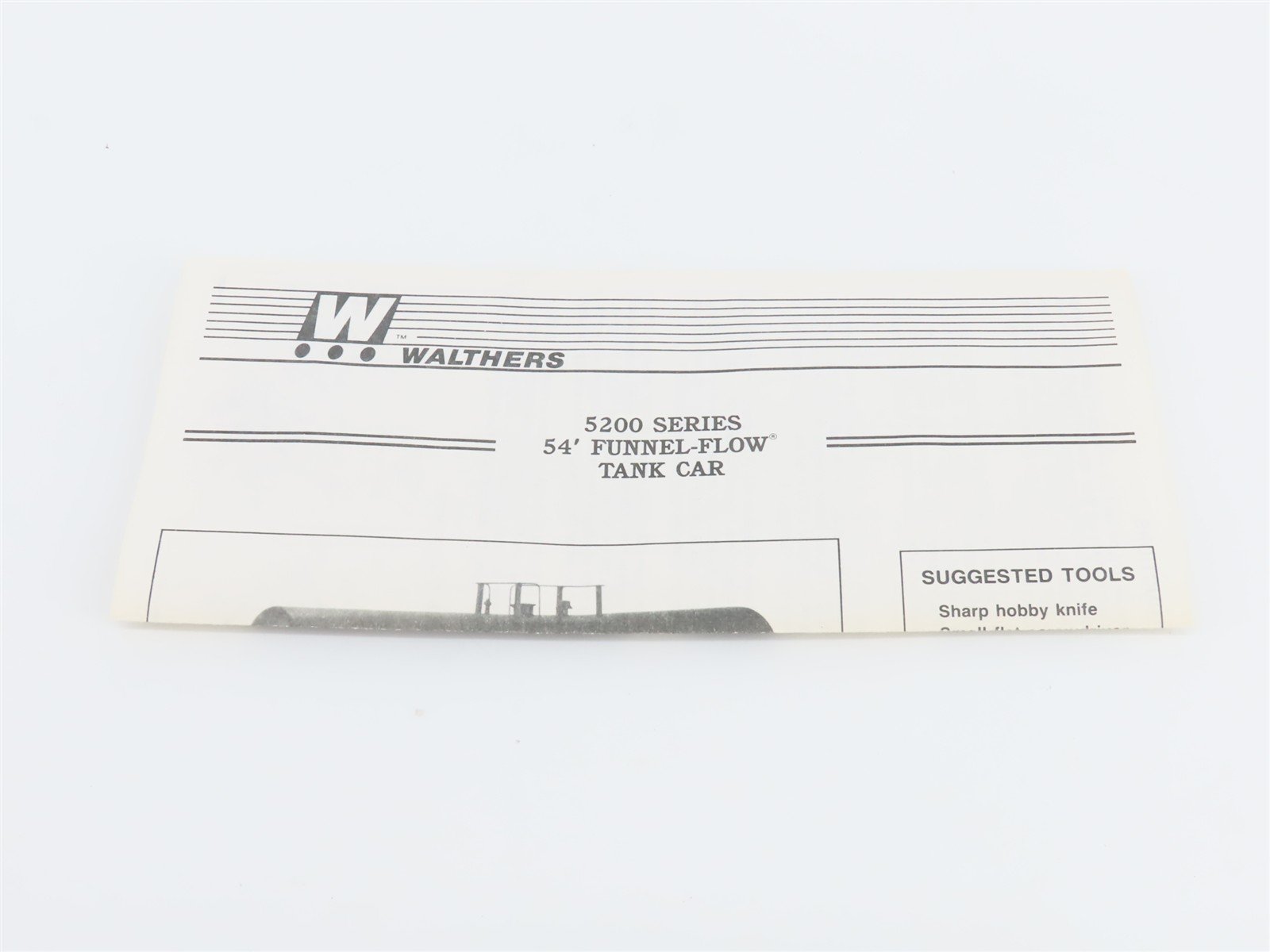 HO Scale Walthers Kit 932-5208 TGOX 54' Funnel Flow Tank Car #13028