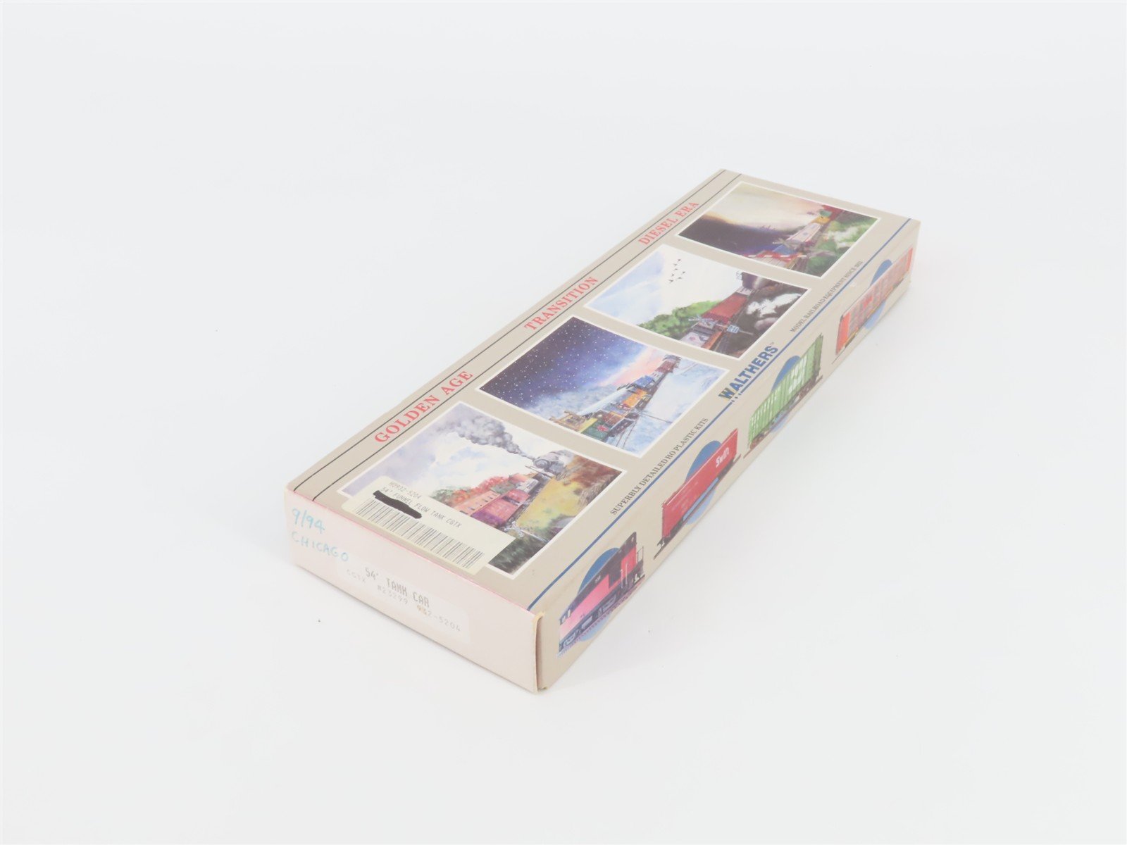 HO Scale Walthers Kit 932-5204 CGTX 54' Funnel Flow Tank Car #23299