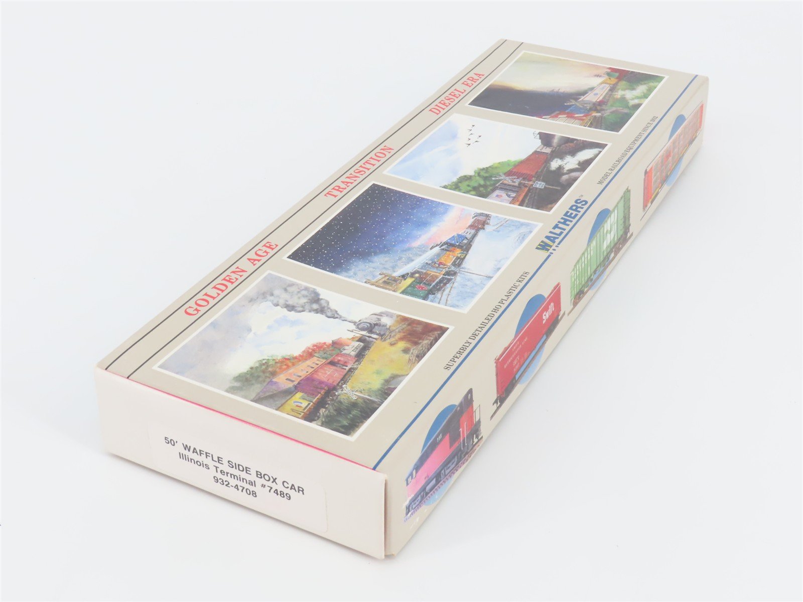 HO Scale Walthers Kit 932-4708 ITC Illinois Terminal 50' Box Car #7489 - SEALED