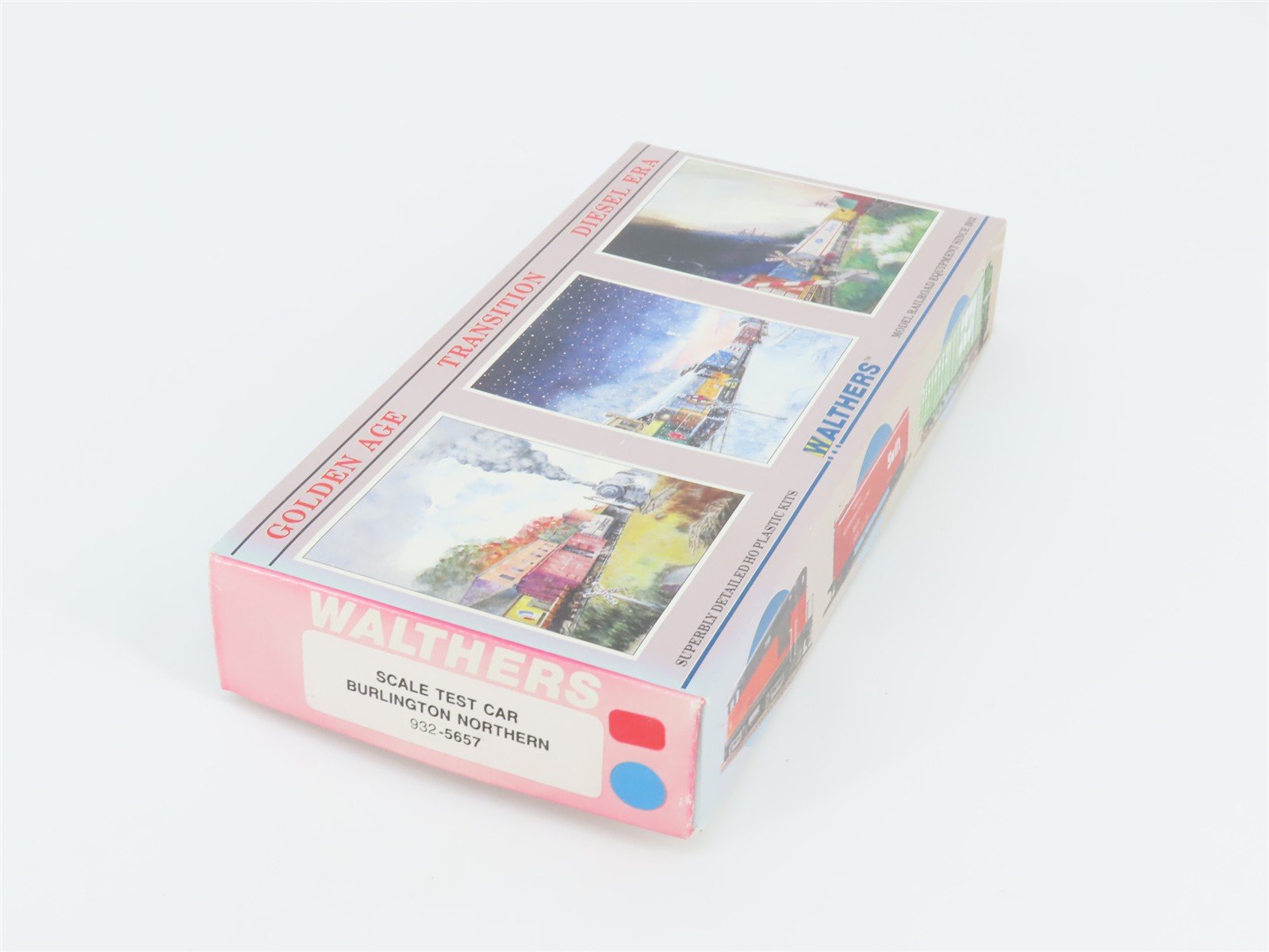 HO Scale Walthers Kit 932-5657 BN Burlington Northern Scale Test Car #979001