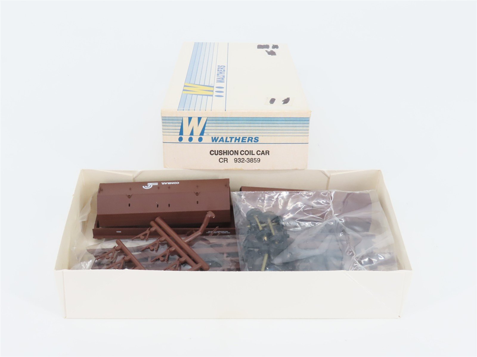 HO Scale Walthers Kit 932-3859 CR Conrail Cushion Coil Car #627084