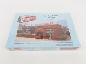 HO Scale Walthers Cornerstone Kit #933-3015 O.L. King & Sons Coal Yard - SEALED