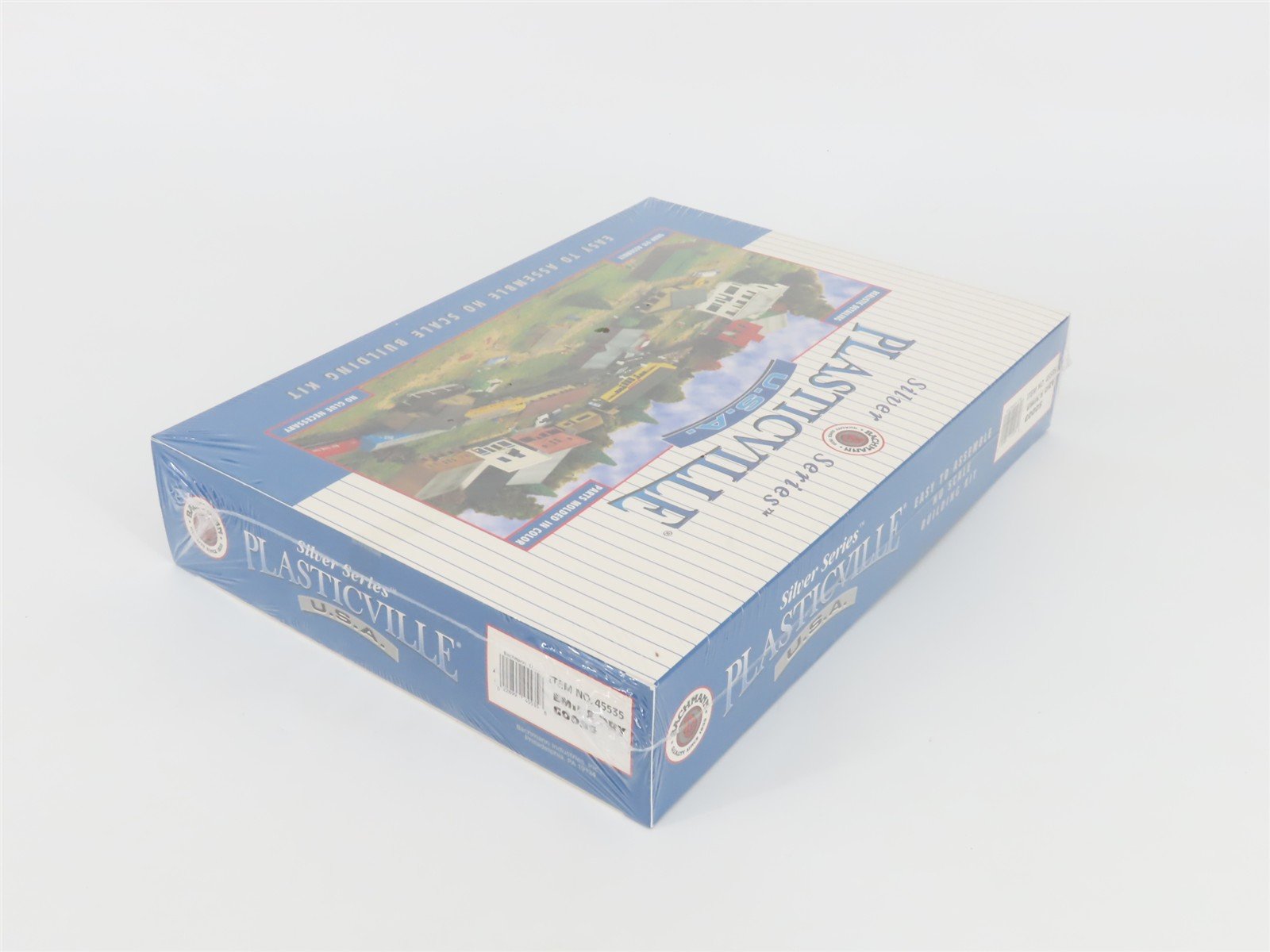 HO Bachmann Silver Plasticville USA Kit #45535 Emil's Dry Goods Store - SEALED
