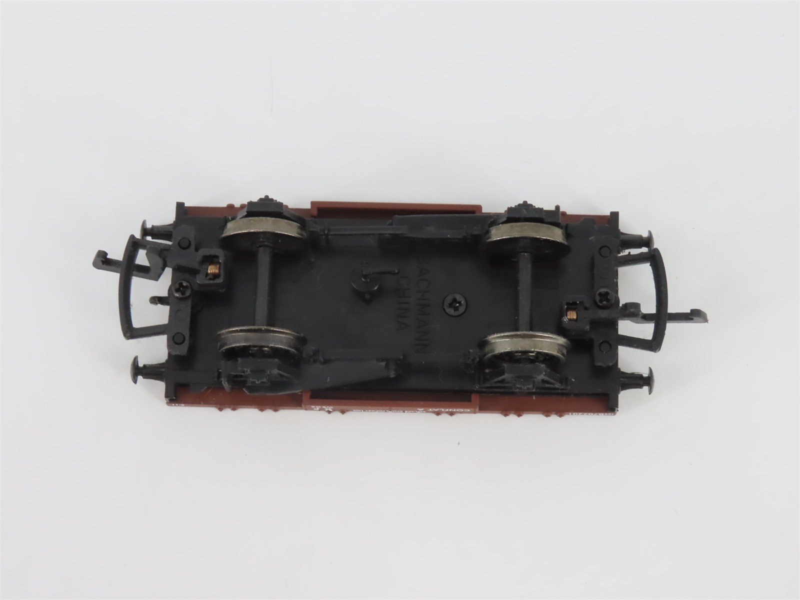 OO Bachmann Branchline 33-330 BR British Railways Conflat Flat Car w/ Containers