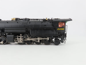 O Gauge 3-Rail Lionel Cowen 6-28085 N&W 2-8-8-2 Steam #2200 wTMCC & Sound