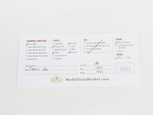 O Gauge 3-Rail Lionel Cowen 6-28085 N&W 2-8-8-2 Steam #2200 wTMCC & Sound