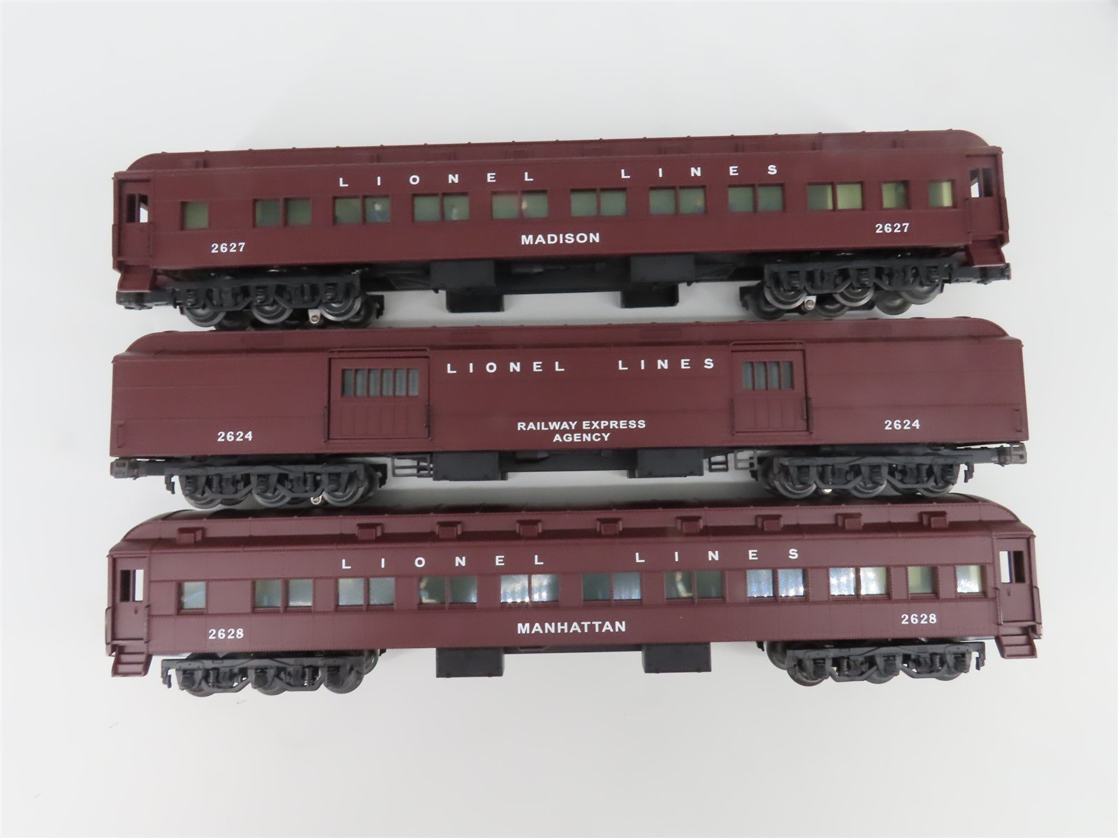 O Gauge 3-Rail Lionel 6-31705 50th Anniversary NYC/Lionel Steam Passenger Set