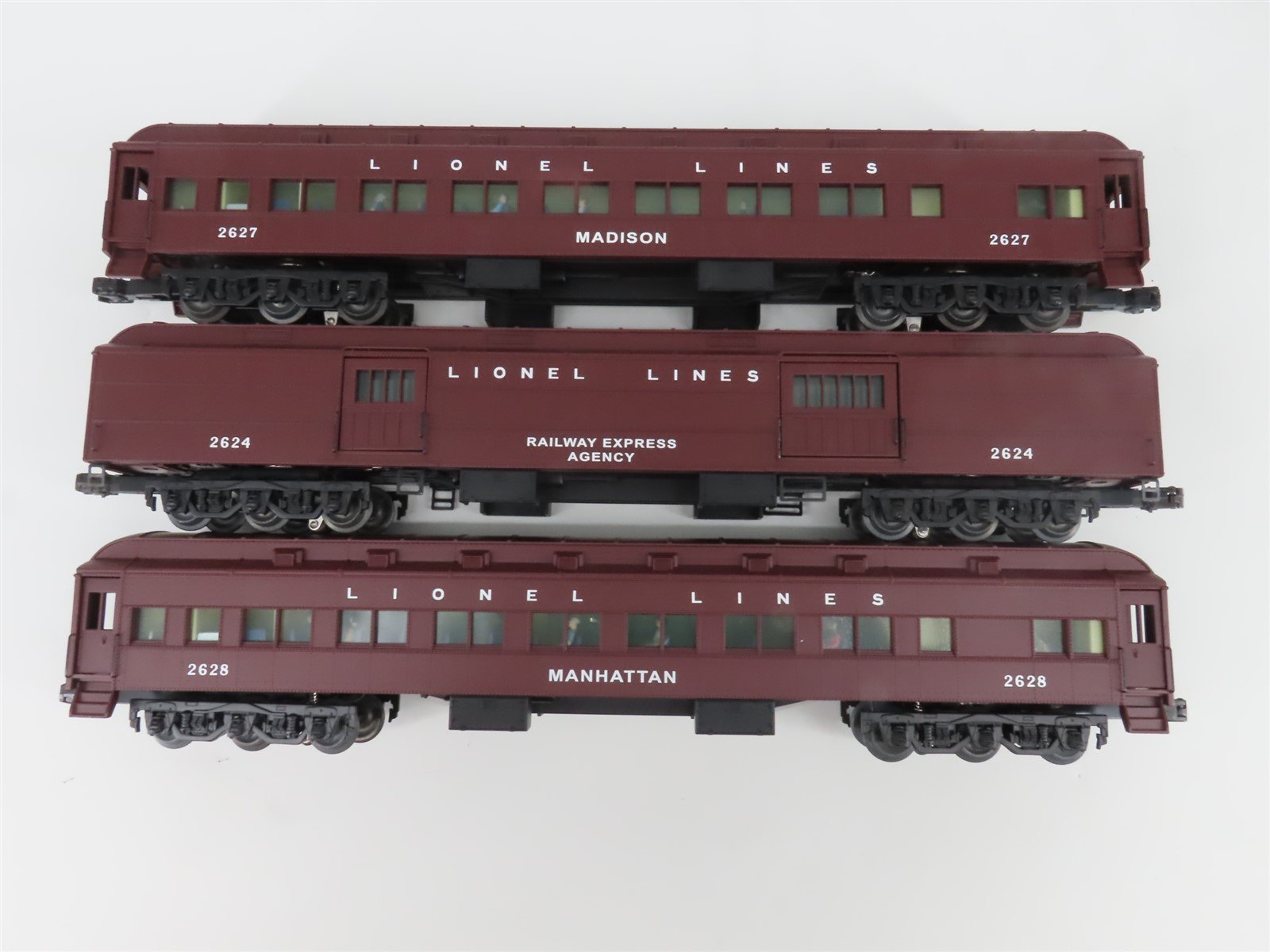 O Gauge 3-Rail Lionel 6-31705 50th Anniversary NYC/Lionel Steam Passenger Set
