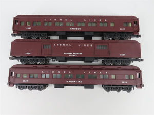 O Gauge 3-Rail Lionel 6-31705 50th Anniversary NYC/Lionel Steam Passenger Set