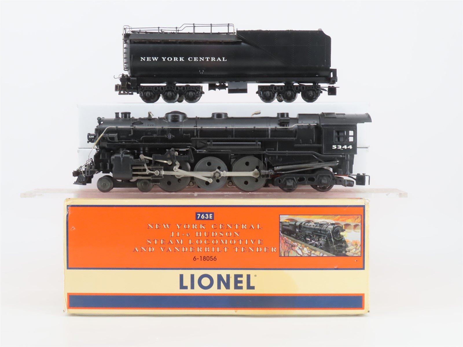O Gauge 3-Rail Lionel 6-18056 NYC J1-e 4-6-4 Hudson Steam #5344 w/ TMCC & Sound