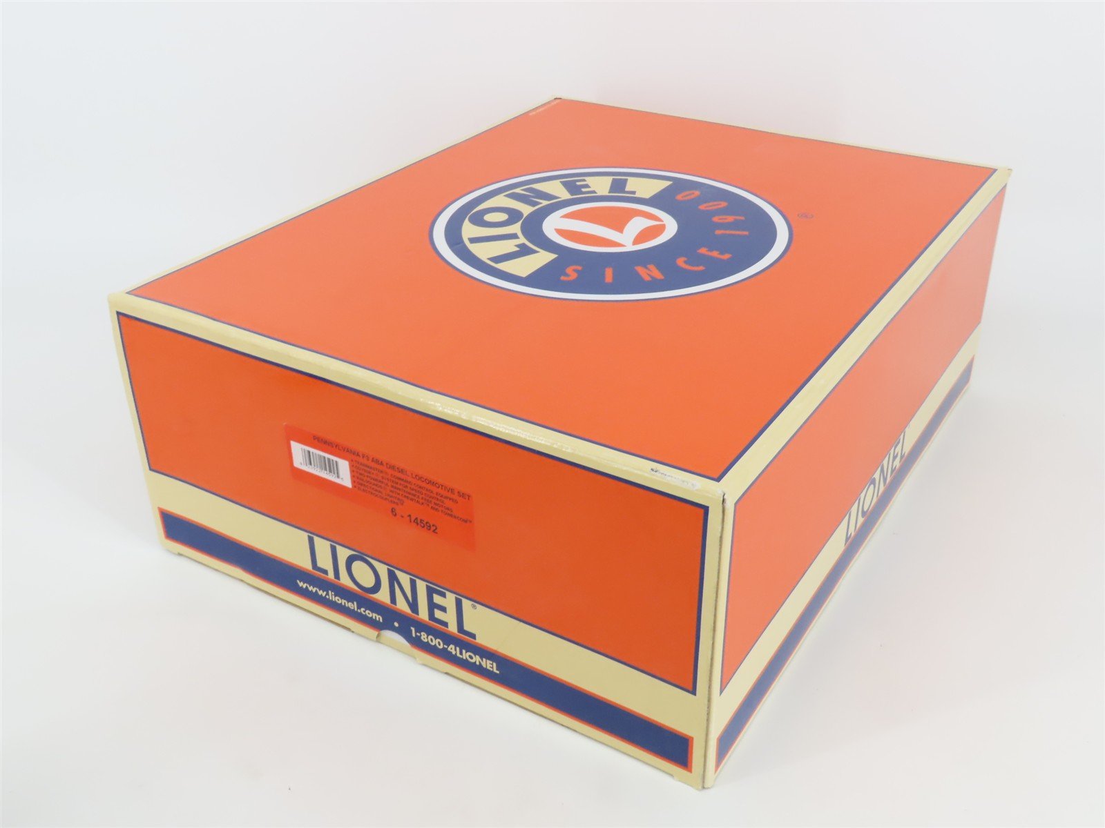 O Gauge 3-Rail Lionel 6-14592 PRR Pennsylvania F3A/B/A Diesel Set w/TMCC & Sound