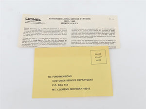 O Gauge 3-Rail Lionel 6-8370 NYC New York Central EMD F3A/A Diesel Set