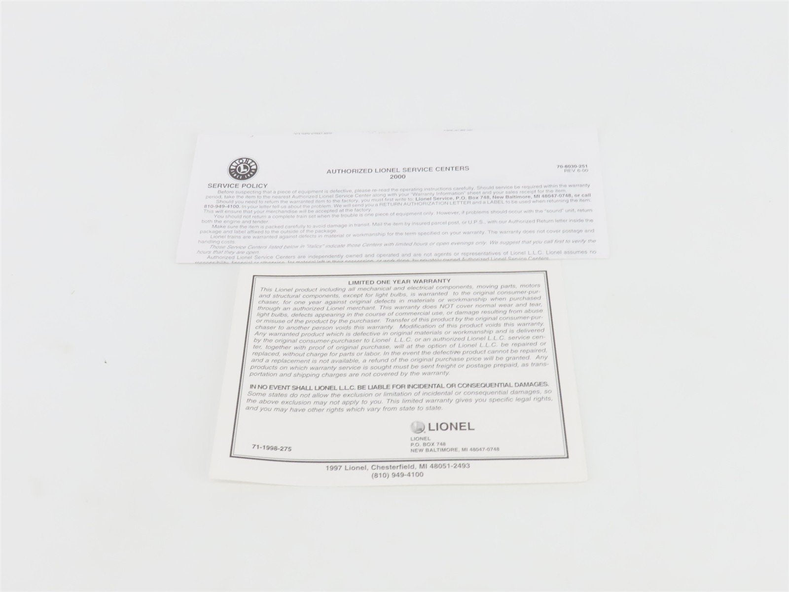 O Gauge 3-Rail Lionel 6-14517 ATSF 