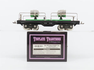 Standard Gauge MTH Tinplate 10-1116 Searchlight Flatcar #520