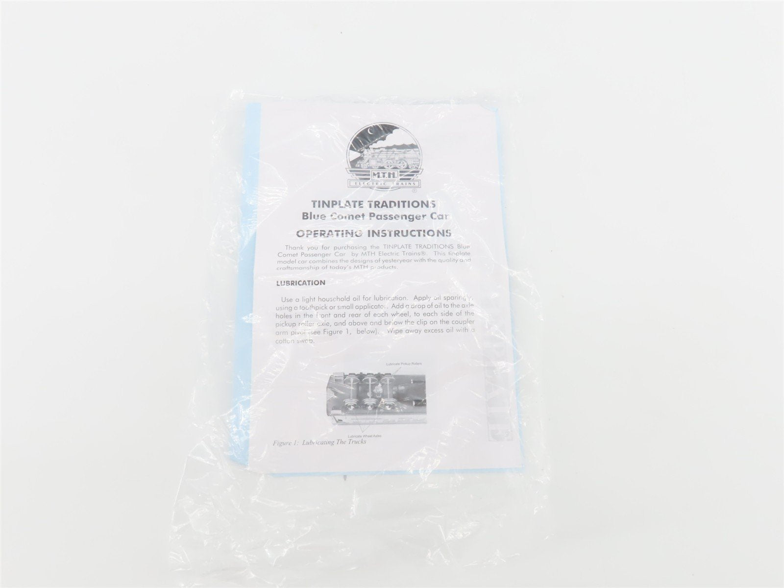 Standard Gauge MTH 10-1114A Blue Comet Coach Passenger Car 