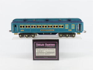 Standard Gauge MTH Tinplate 10-1114B Blue Comet Coach Passenger Car 